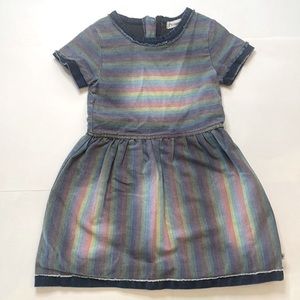 Appaman Rainbow Denim Dress
